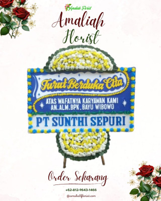 Papan Bunga Duka di Saipar Dolok Hole